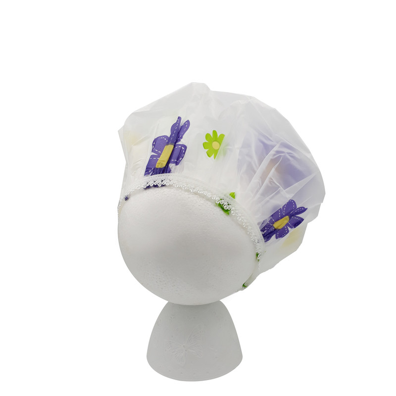 کلاه رنگ مو طرح گل کد mg122