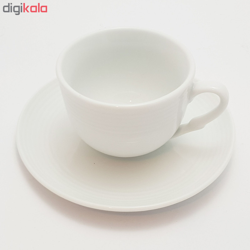 ست فنجان و نعلبکی 12 پارچه تقدیس مدل هتلی