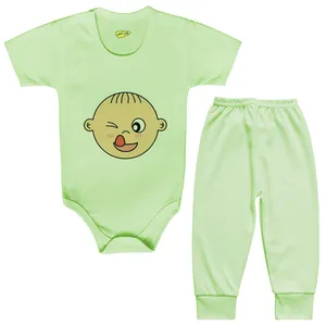 ست بادی و شلوار نوزادی کارانس مدل BSTG-3064