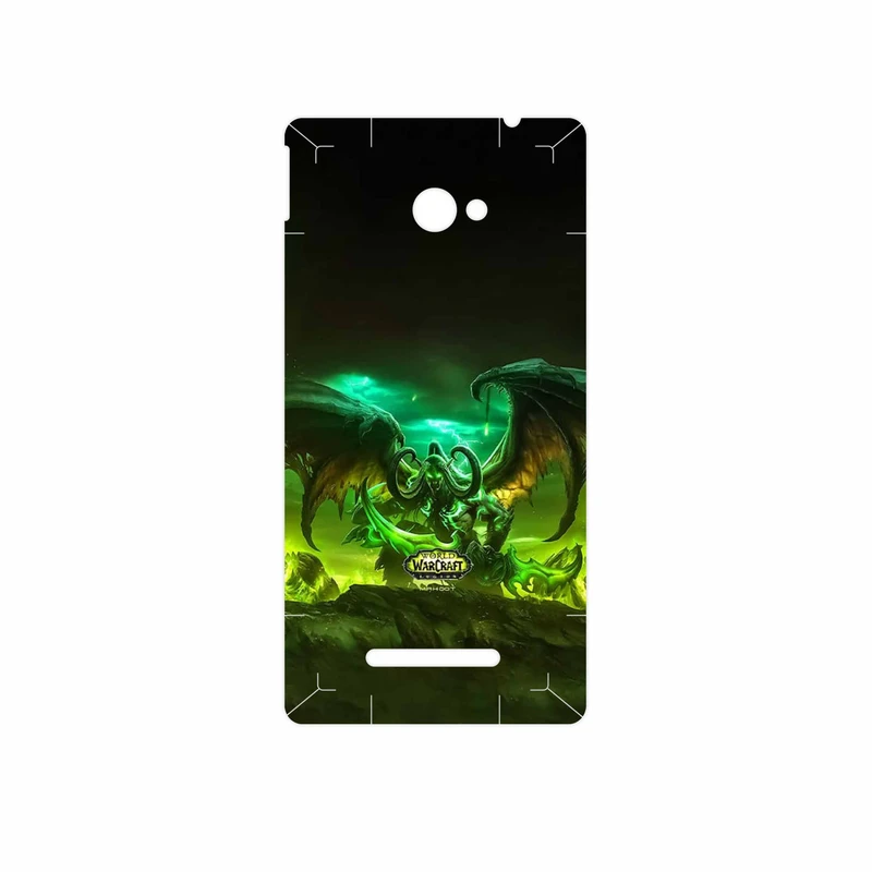 برچسب پوششی ماهوت مدل Warcraft Game Series مناسب برای گوشی موبایل اچ تی سی 8X