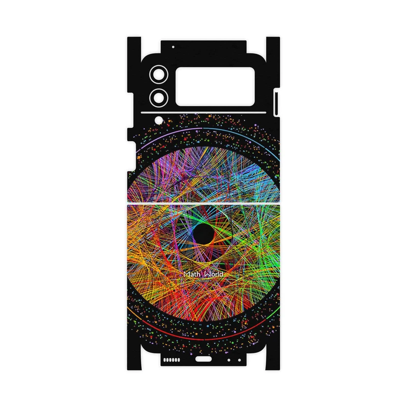 برچسب پوششی ماهوت مدل Mathematical Geometric Shape 2-FullSkin مناسب برای گوشی موبایل سامسونگ Galaxy Z Flip3 5G