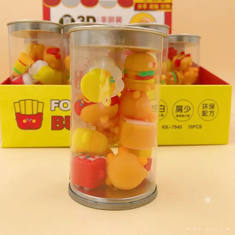 پاک کن مدل فست فود بسته 12 عددی