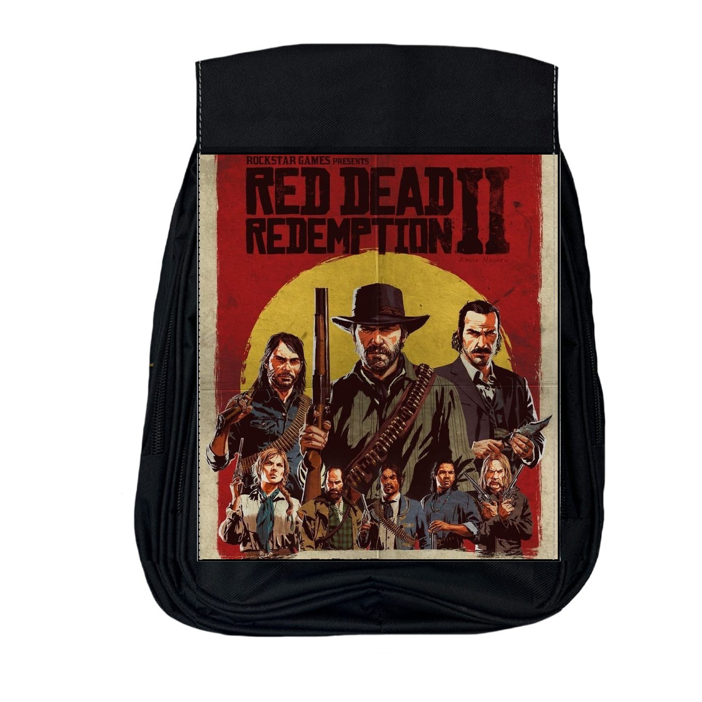 کوله پشتی مدرسه مدل red dead کد4