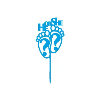 تاپر کیک مدل she or he تعیین جنسیت 