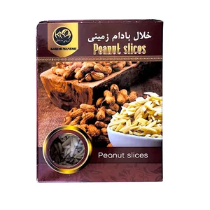 خلال مغز بادام زمینی کریمی منش - 100 گرم