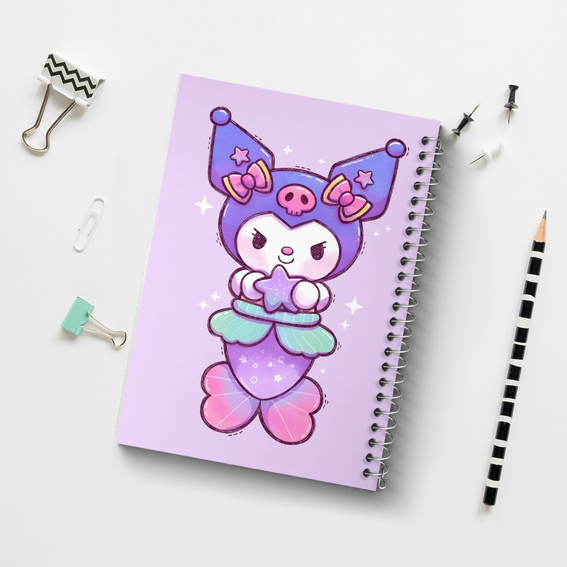 دفتر شطرنجی 50 برگ خندالو طرح کرومی (kurom) کد F5407