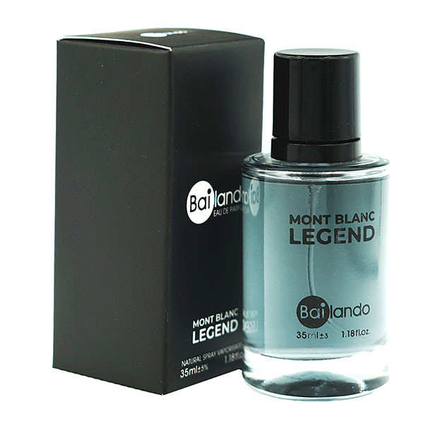 عطر جیبی مردانه بایلندو مدل MONT BLANC LEGEND حجم 35 میلی لیتر