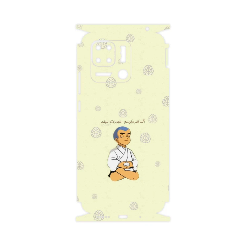 برچسب پوششی ماهوت مدل Ikkyu-san-FullSkin مناسب برای گوشی موبایل شیائومی Redmi 10 Power
