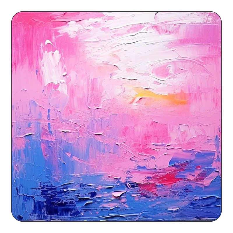 مگنت کاکتی طرح نقاشی رنگ روغن مدل mp70479