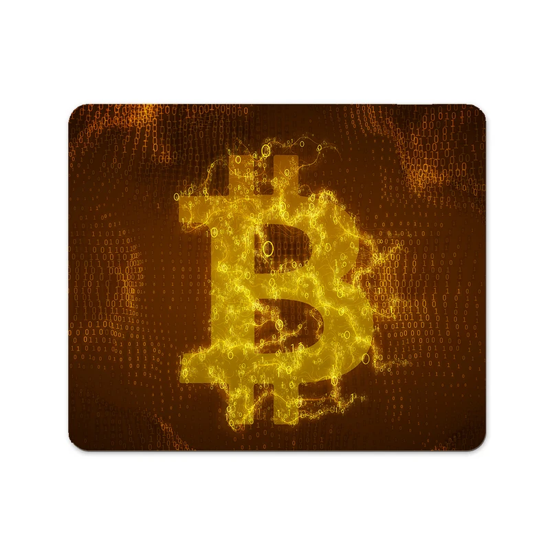 ماوس پد پاد آفرین مدل بیت کوین کریپتو فارکس ترید ارزدیجیتال کد P242 سایز 19*24 سانتی متر