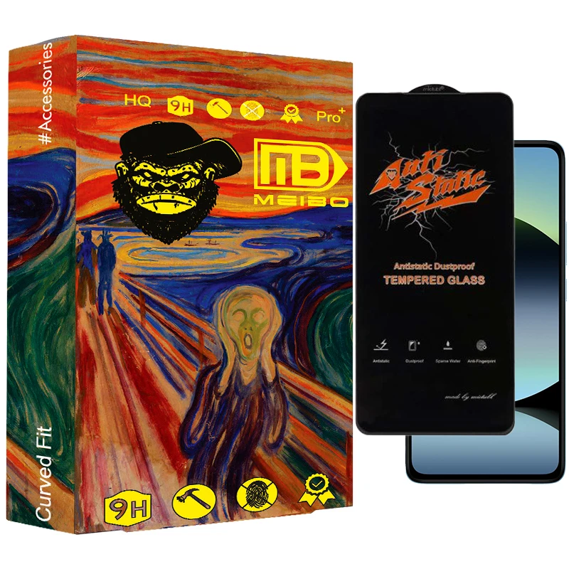 محافظ صفحه نمایش انتی‌استاتیک میبو مدل Hardex 007 مناسب برای گوشی موبایل شیائومی redmi note 14 4G/5G