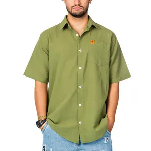 پیراهن آستین کوتاه مردانه جاگو مدل ساده