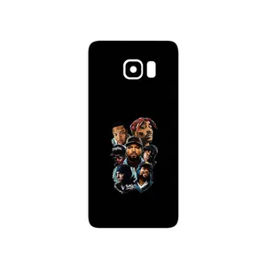 MAHOOT Great Rappers Digital Art Cover Sticker for Samsung Galaxy S6 Edge