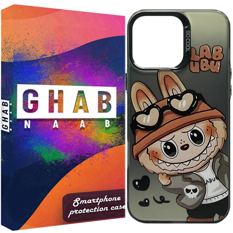 کاور قاب ناب مدل Socool طرح Labubu 02 مناسب برای گوشی موبایل اپل IPhone 13 Pro Max