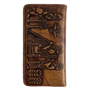 کیف پول مردانه مدل چرم طبیعی کد Fr320