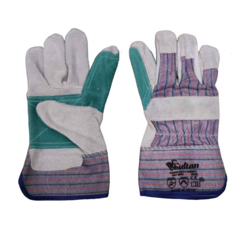 دستکش ایمنی سلطان مدل کف دوبل