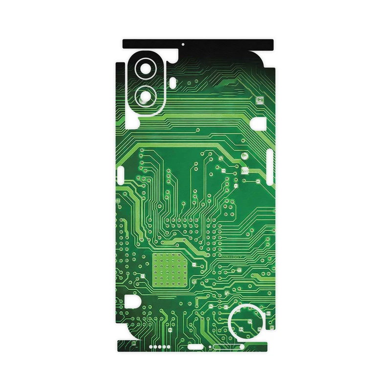 برچسب پوششی ماهوت مدل Green_Printed_Circuit_Board-FullSkin مناسب برای گوشی موبایل ناتینگ CMF Phone 1