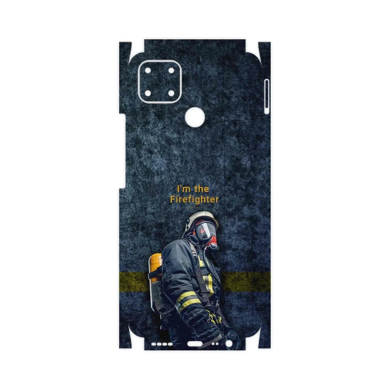 برچسب پوششی ماهوت مدل Firefighter-FullSkin مناسب برای گوشی موبایل ریلمی C25s