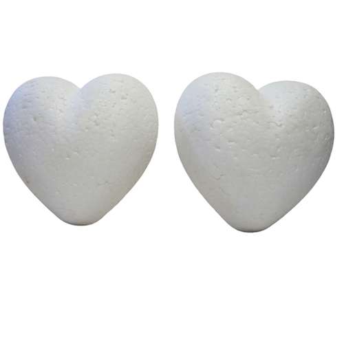 آویز تزیینی مدل یونولیت طرح قلب  کد 117 بسته دو عددی