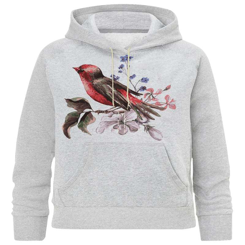 هودی دخترانه مدل M 211 پرنده