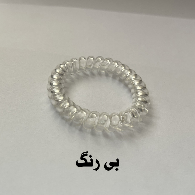 کش مو زنانه مدل سیم تلفنی بسته 4 عددی