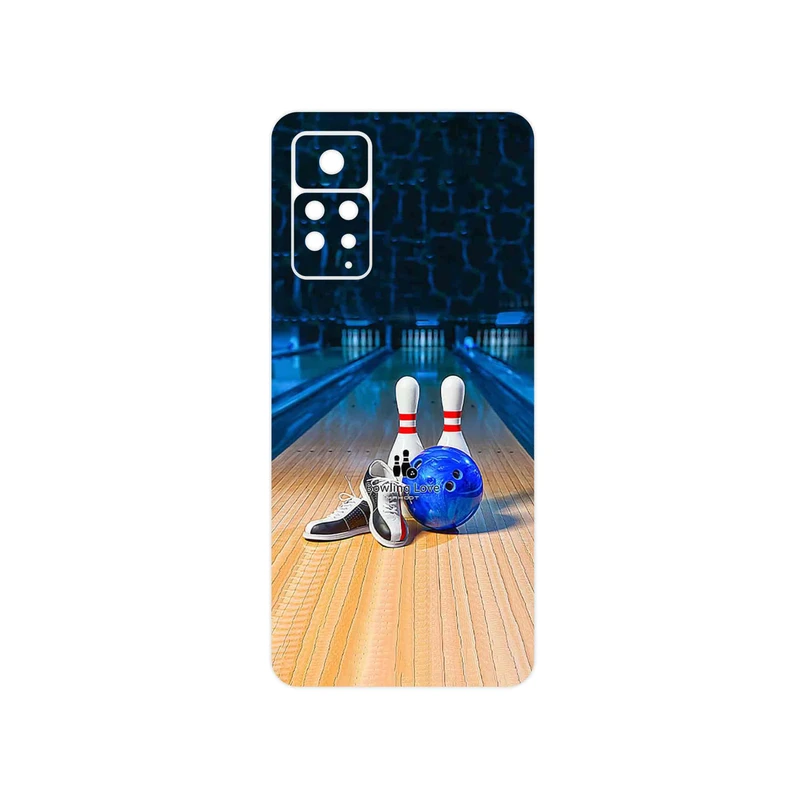 برچسب پوششی ماهوت مدل Bowling مناسب برای گوشی موبایل شیائومی Redmi Note 11 Pro Plus 5G (India)