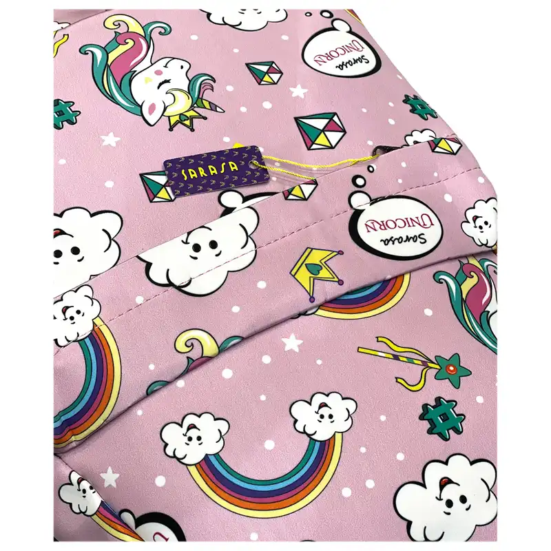 کوله پشتی ساراسا طرح یونیکورن مدل  Sat03