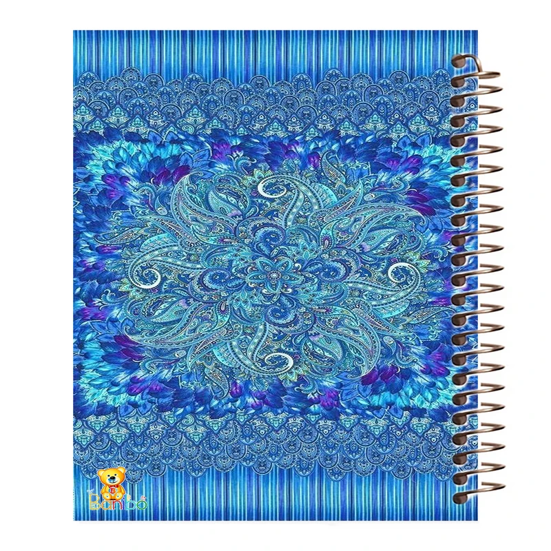دفتر مشق 100 برگ بانیبو طرح  رنگی کد 723