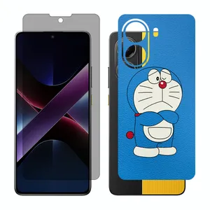 Glass Together model privacy screen protector suitable for Xiaomi Poco X7 Pro mobile phone with back cover sticker