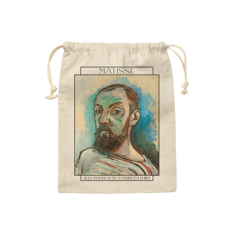 کیسه نان و سبزی ترمه طراحان ایده مدل خودنگار در پیراهن خط خطی از ماتیس کد art0654 - M
