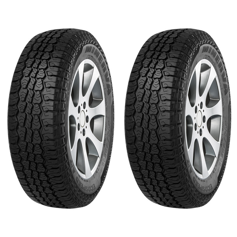 لاستیک خودرو مینروا مدل ECO SPEED A/T سایز 225/70R15 - دو حلقه