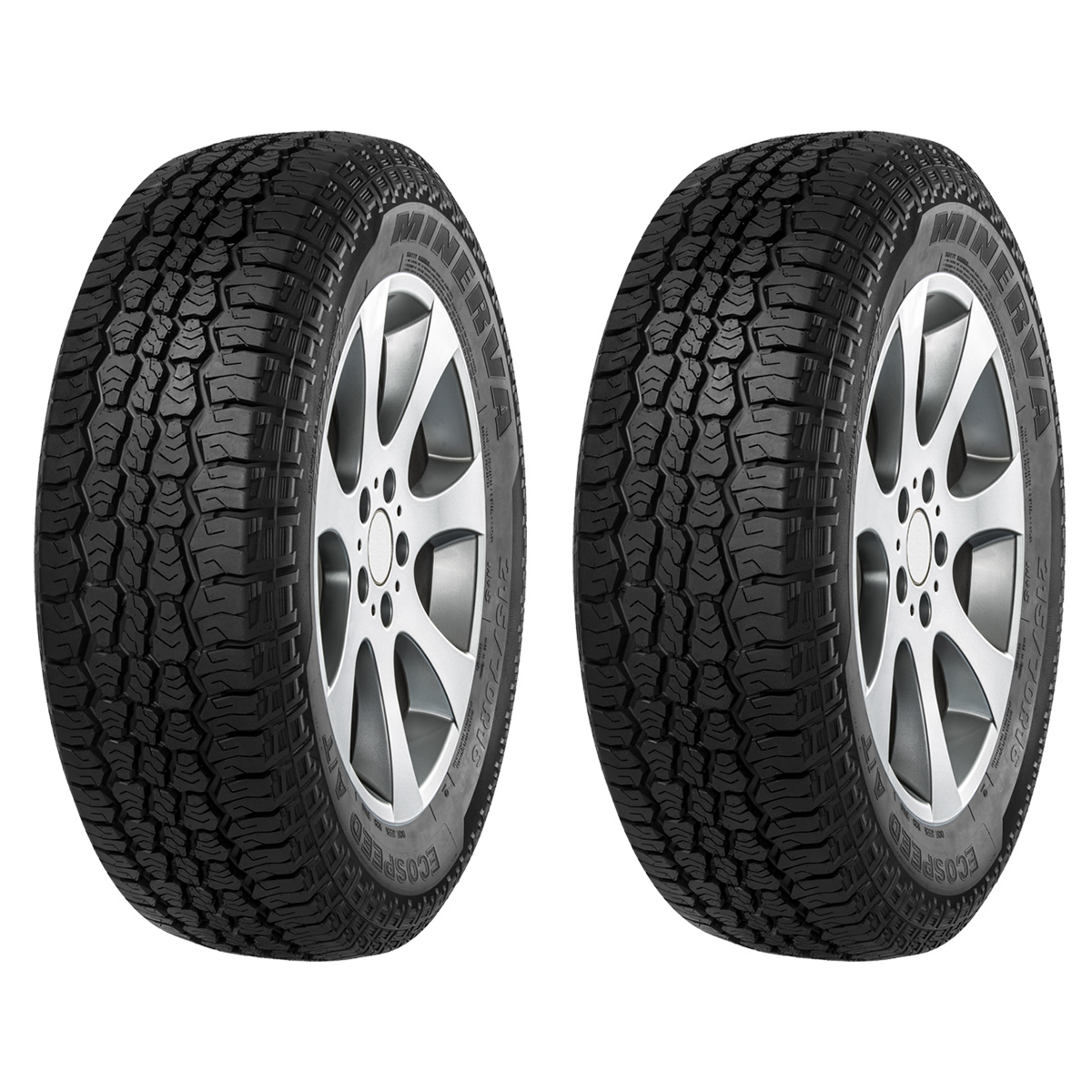 لاستیک خودرو مینروا مدل ECO SPEED-A/T سایز 265/70R15 - دو حلقه