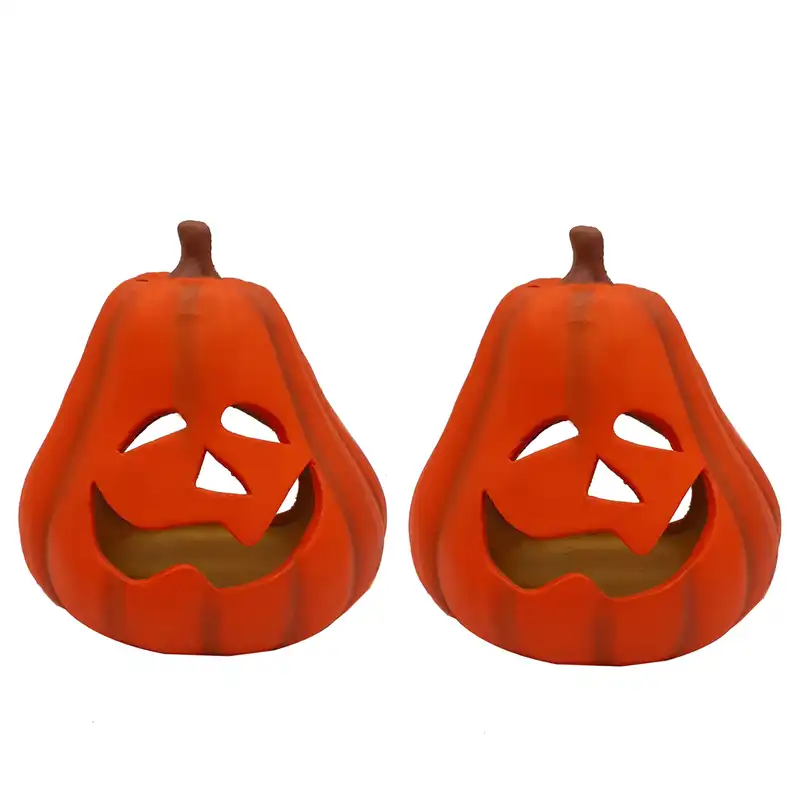 دکوری طرح کدو حلوایی کد mk533 مجموعه 2 عددی