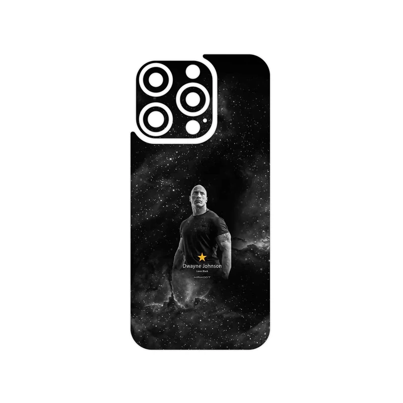 برچسب پوششی ماهوت مدل Dwayne Johnson مناسب برای گوشی موبایل اپل iPhone 15 Pro