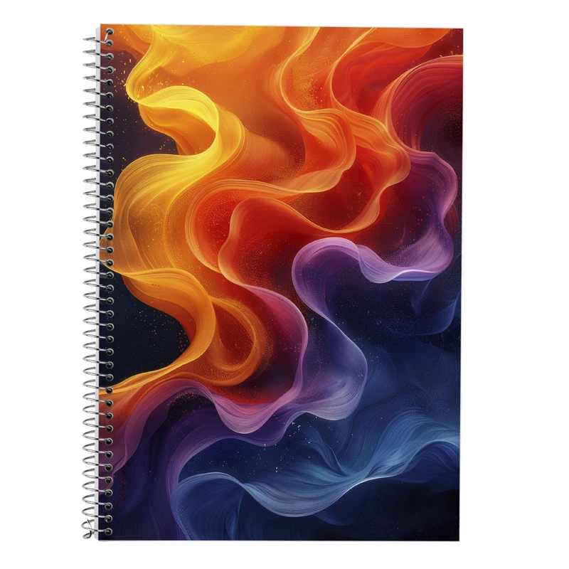 دفتر زبان 50 برگ مدوپد مدل دو خط طرح فانتزی کد DF14437