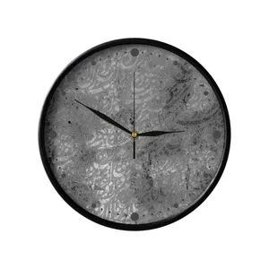 ساعت دیواری مدوپد طرح حلقه گل مدل png00124