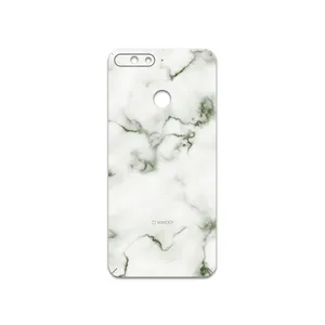 MAHOOT  Blanco-Smoke-Marble Cover Sticker for Honor 7A