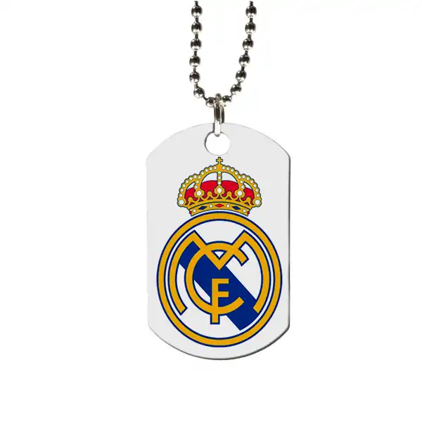 گردنبند طرح تیم فوتبال بارسلونا کد pf75