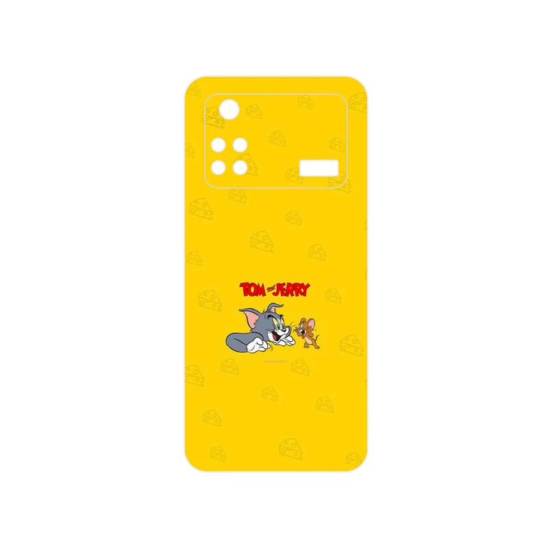 برچسب پوششی ماهوت مدل Tom and Jerry مناسب برای گوشی موبایل شیائومی Poco M4 Pro 4G