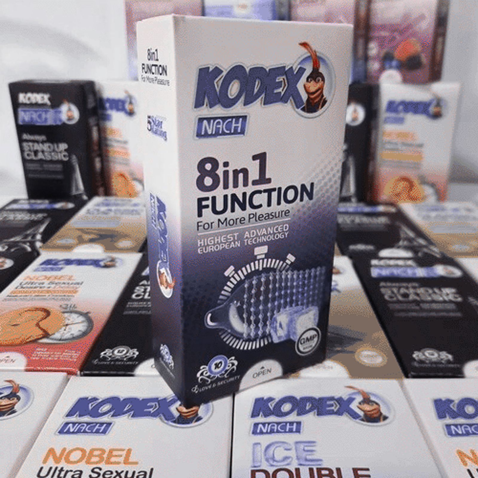 کاندوم ناچ کدکس مدل Function بسته 10 عددی -  - 5
