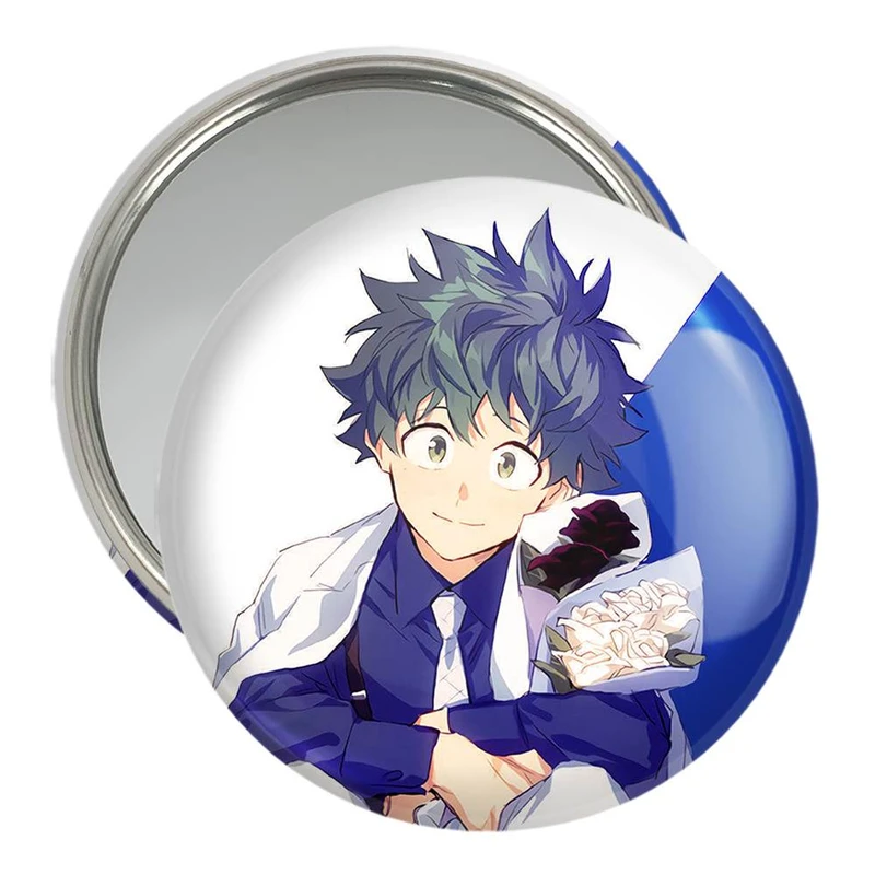 آینه جیبی خندالو مدل ایزوکو میدوریا انیمه آکادمی قهرمان من My Hero Academia  کد 10079
