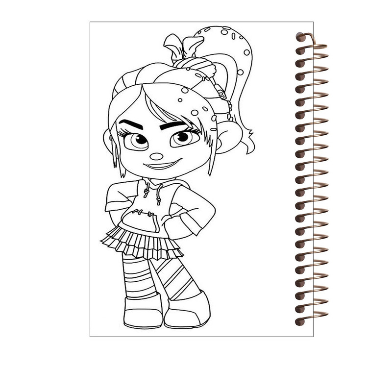 دفتر رنگ آمیزی طرح دخترانه کد R45