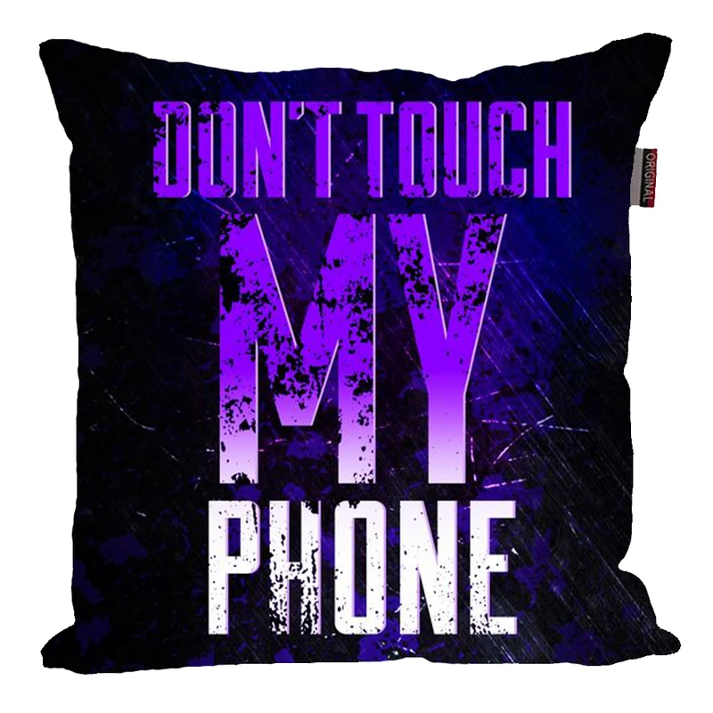 کوسن پاد آفرین مدل جمله انگلیسی به گوشیم دست نزن کد 3055