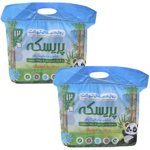 دستمال کاغذی پریسکه مدل DS-2 مجموعه 2 عددی