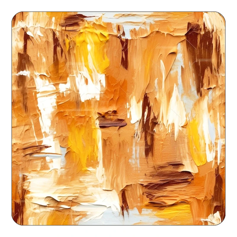 مگنت کاکتی طرح نقاشی رنگ روغن مدل mp70165