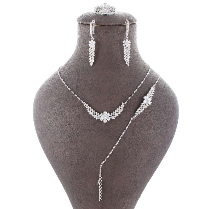 سرویس نقره زنانه مدل  فلاور  AVN_N161