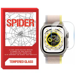 محافظ صفحه نمایش اسپایدر مدل Tempered مناسب برای ساعت هوشمند هاینو تکو T93 Ultra Max