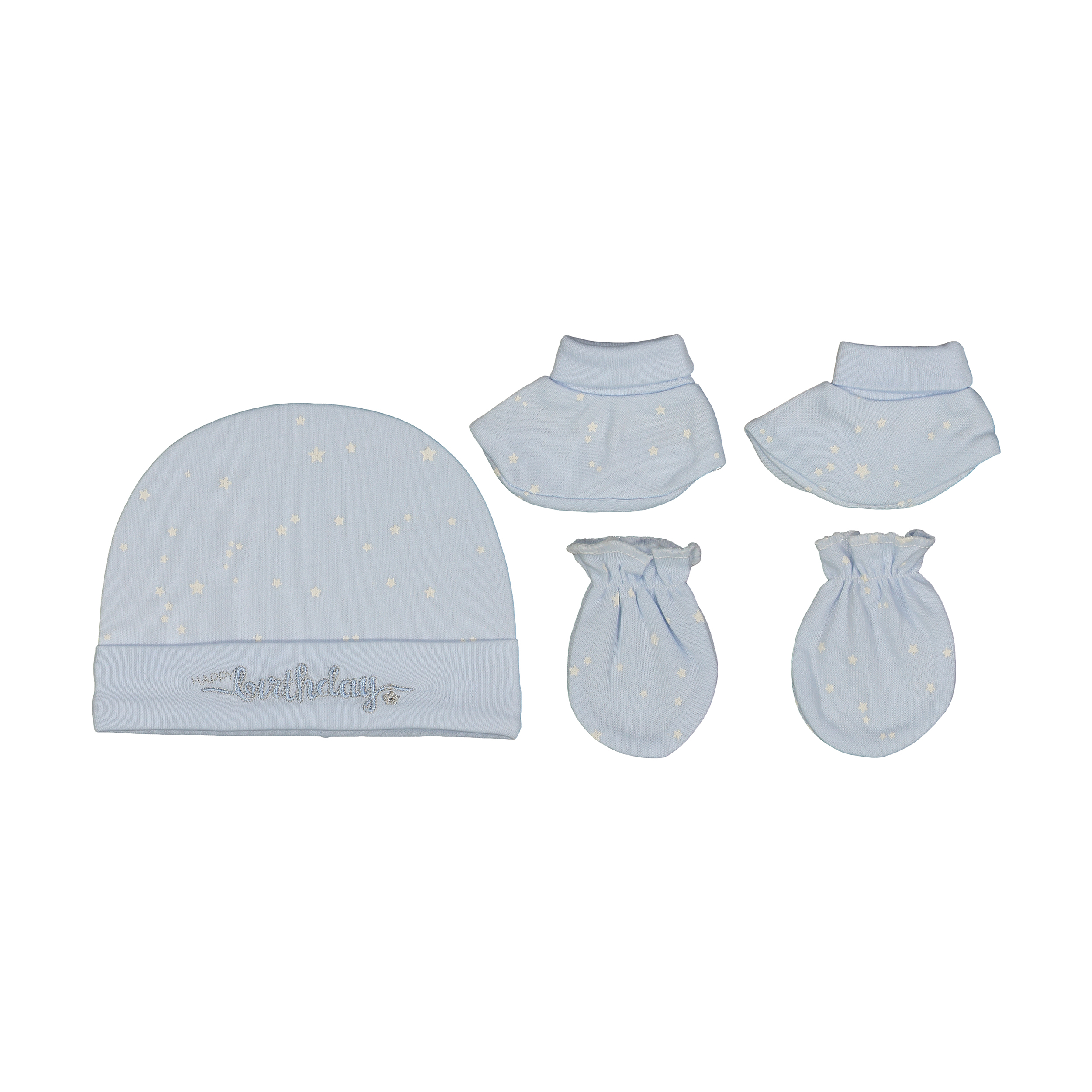 ست 3 تکه لباس نوزادی پاپو مدل birthday