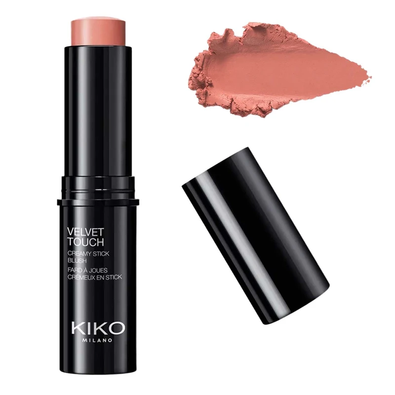 رژگونه استیکی مخملی کیکو میلانو مدل velvet touch شماره 1