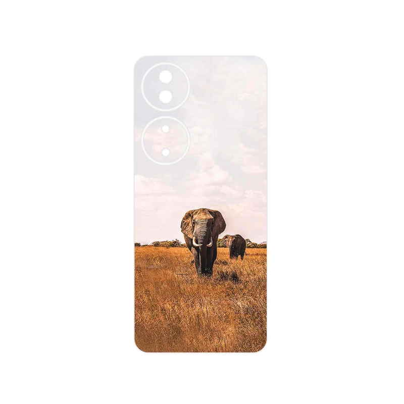 برچسب پوششی ماهوت مدل Elephant مناسب برای گوشی موبایل آنر X7b